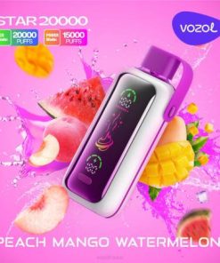 VOZOL Paris - VOZOL STAR 20000 pêche, mangue, pastèque 8042411